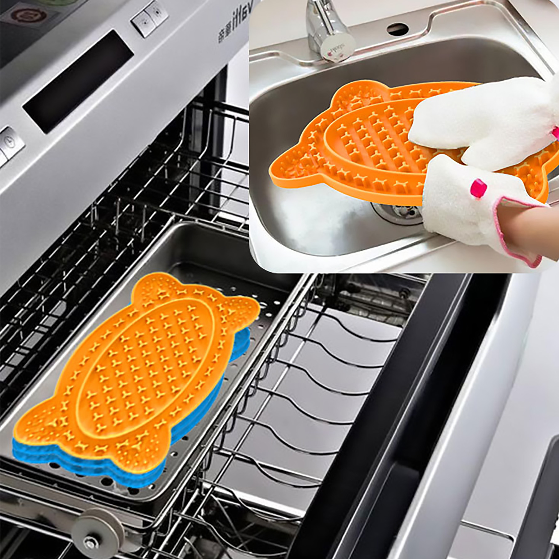 Silicone Dog Licking Tray Feeder 4