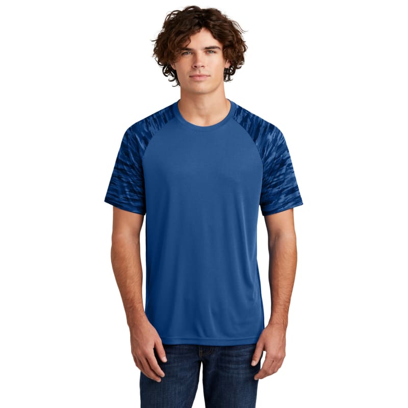 Sport-Tek Drift Camo Colorblock Tee 16