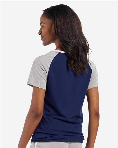 Women's Colorblocked V-Neck T-Shirt - BW2204 8