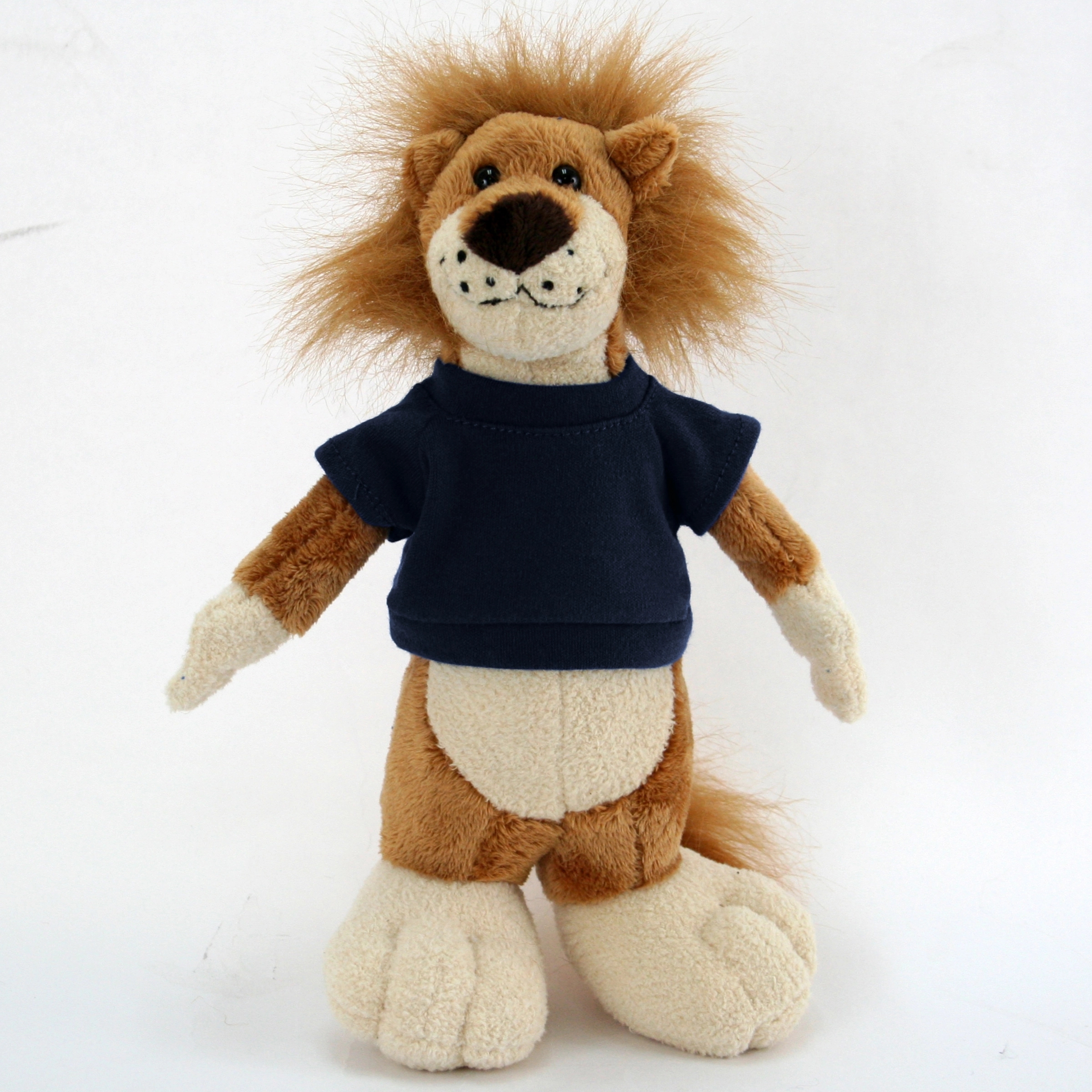 Long Body Stuffed Animal 10" Lion 4