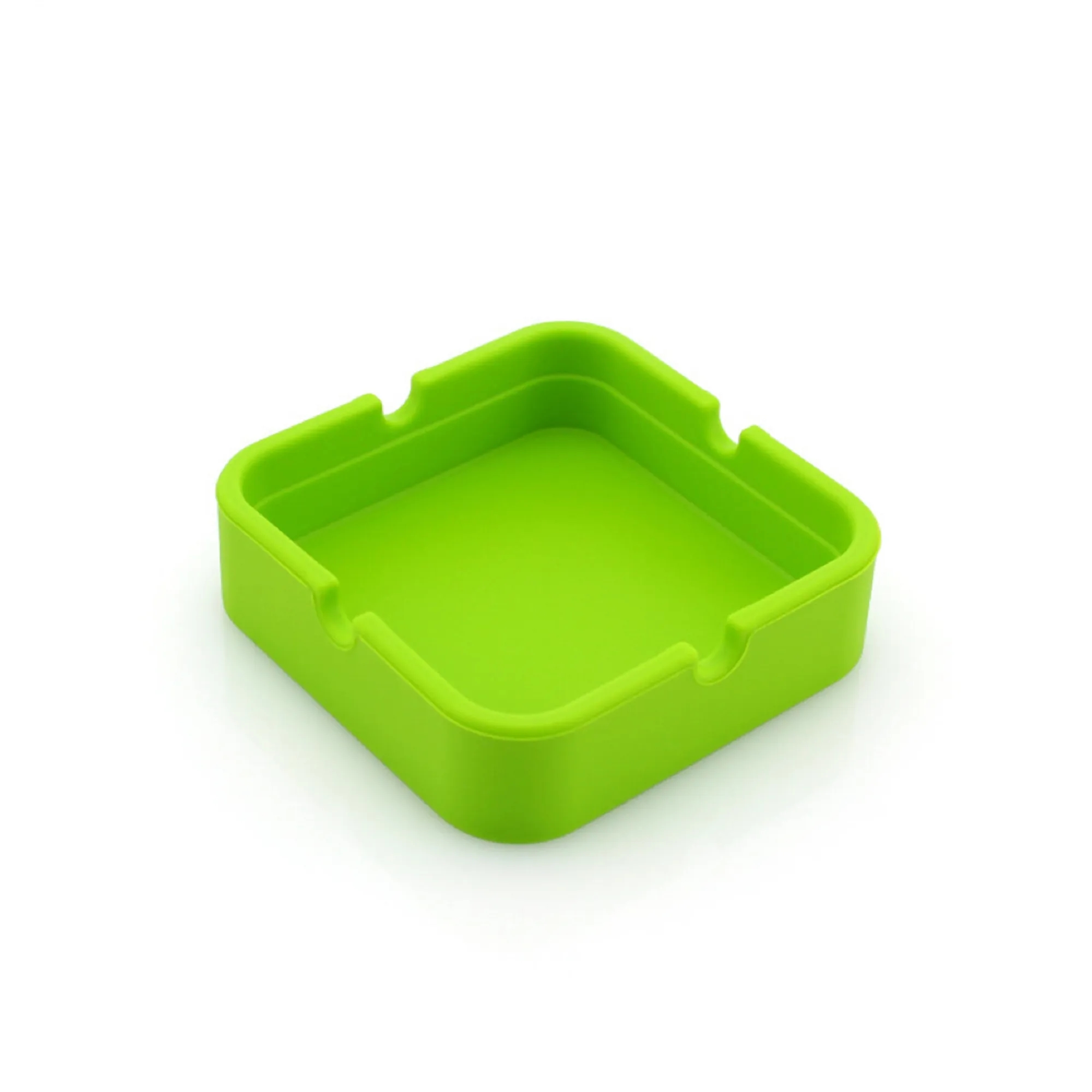 Square Silicone Unbreakable Ashtray 5