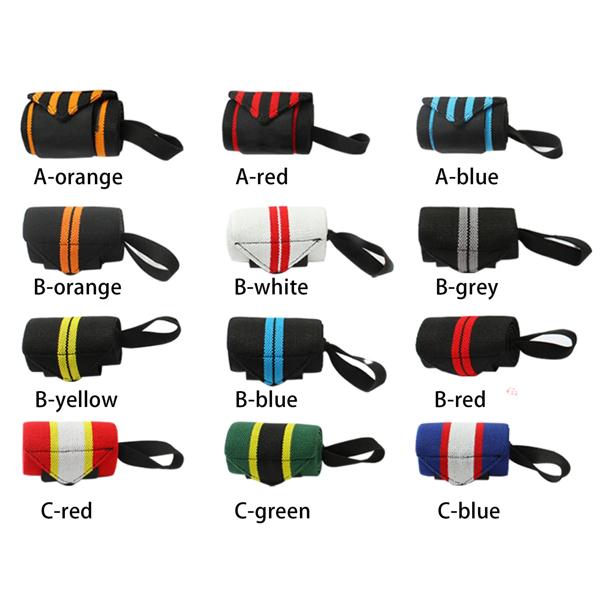 Weightlifting Wristband Adjustable Fitness Wrist Braces 1