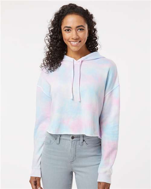 Women's Lightweight Crop Hooded Sweatshirt - AFX64CRP 2