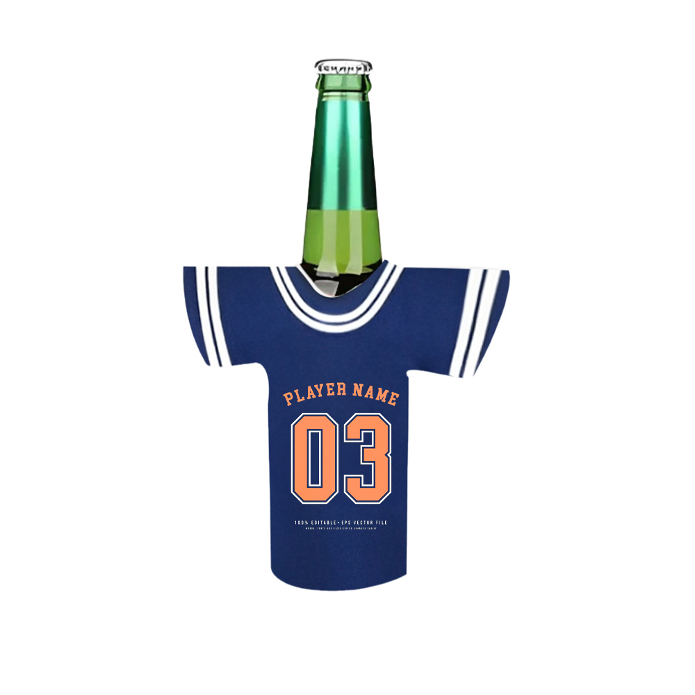 Bottle Sleeve Can Cooler, custom koozie with logo imprint 8