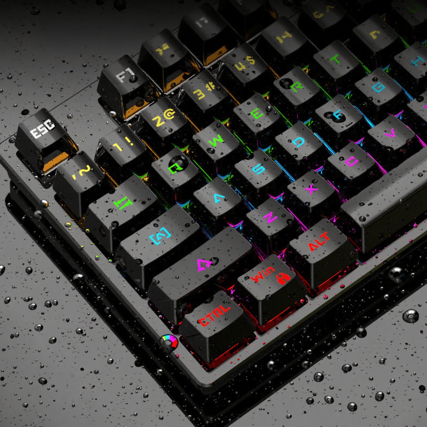 RGB Light Wireless Bluetooth Gaming Keyboard 4