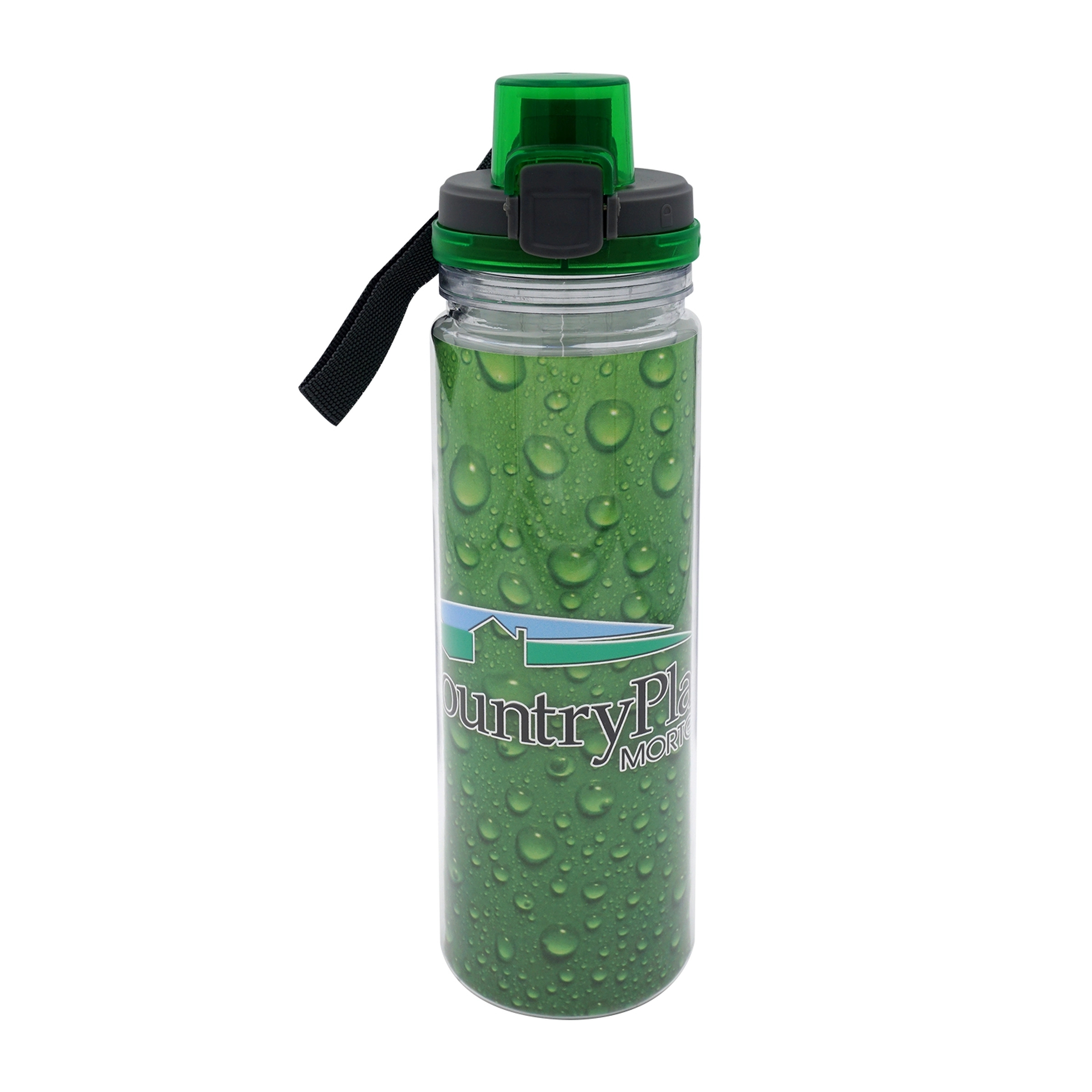 Locking 18 oz. Full Color Insert Bottle 9