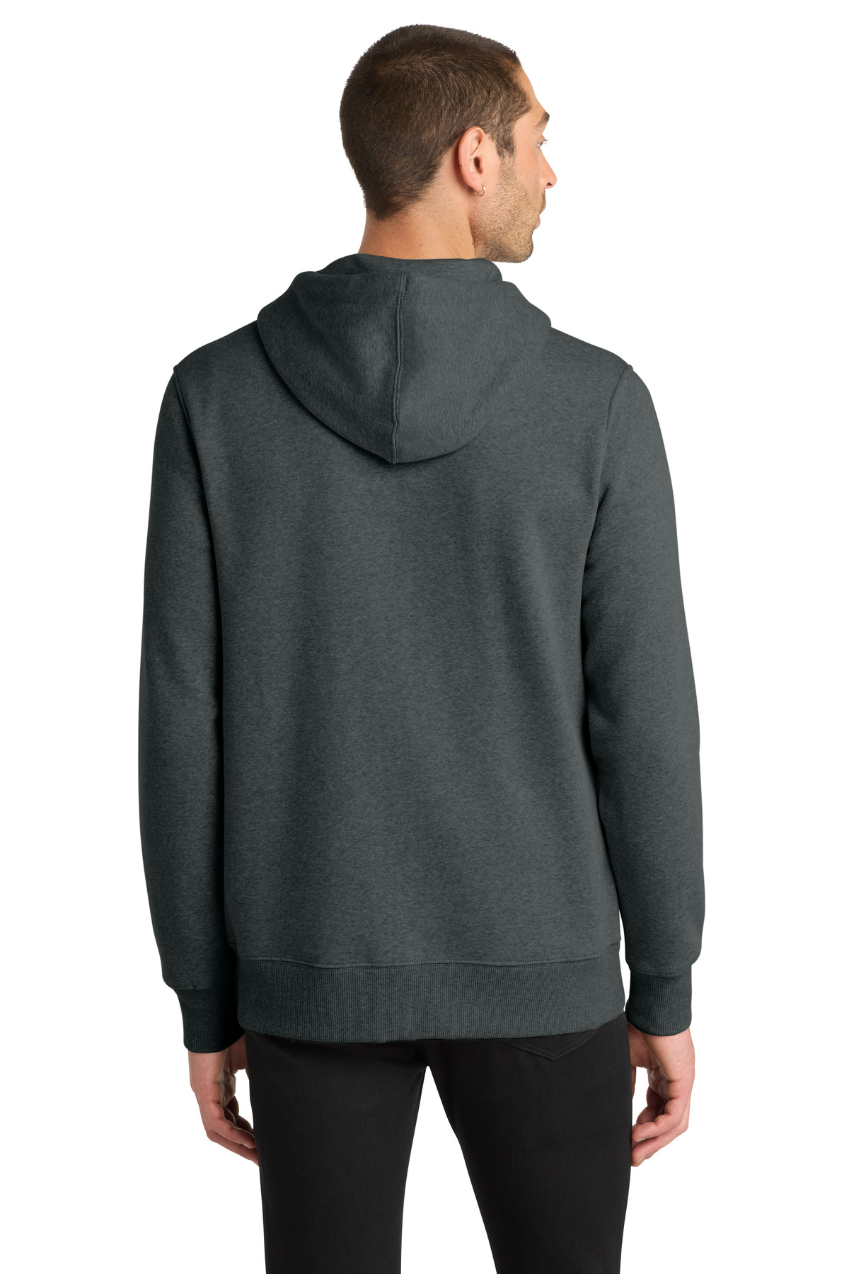 District Perfect Weight Fleece Full-Zip Hoodie DT1103 28