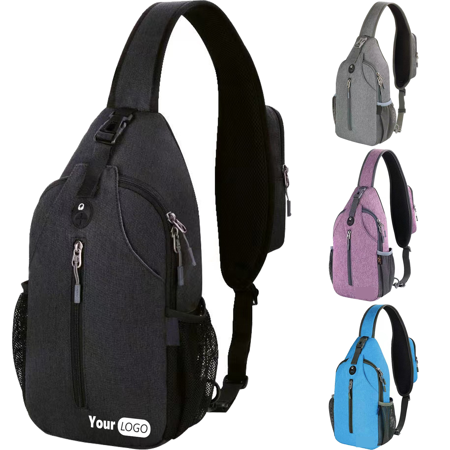 Crossbody Sling Backpack Travel Chest Bag 4