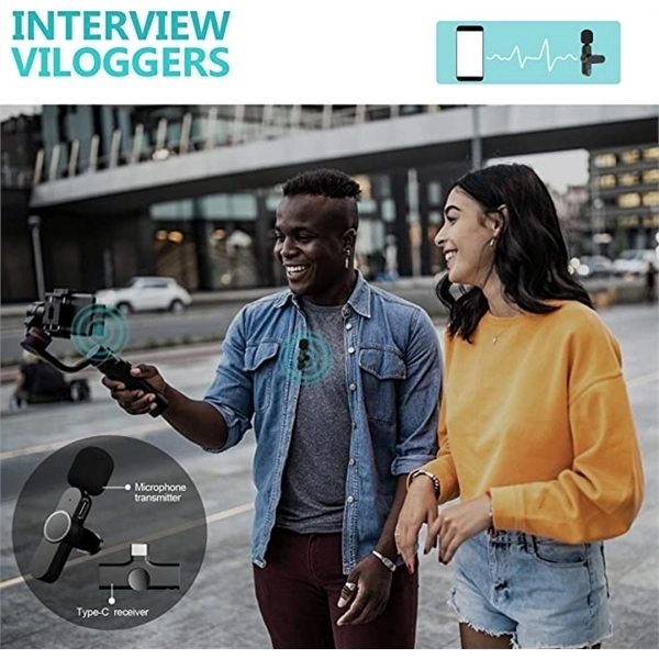 Wireless Lapel Lavalier Microphone 3