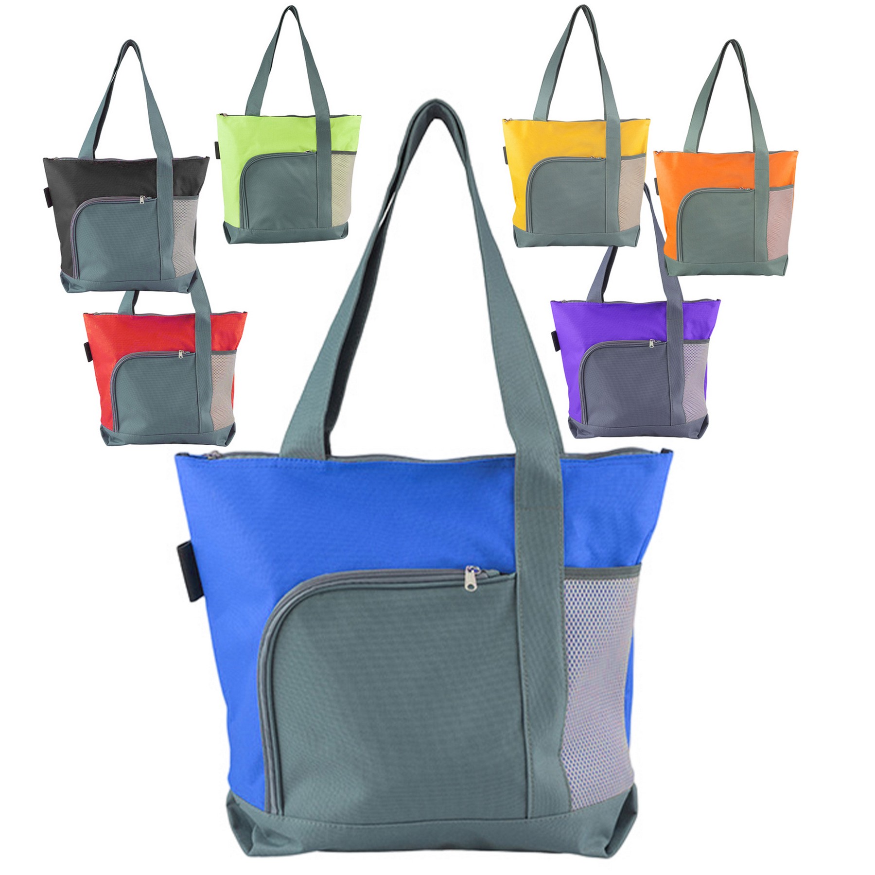 Go Getter Two-Tone Tote Bags, custom tote bag with logo imprint 2