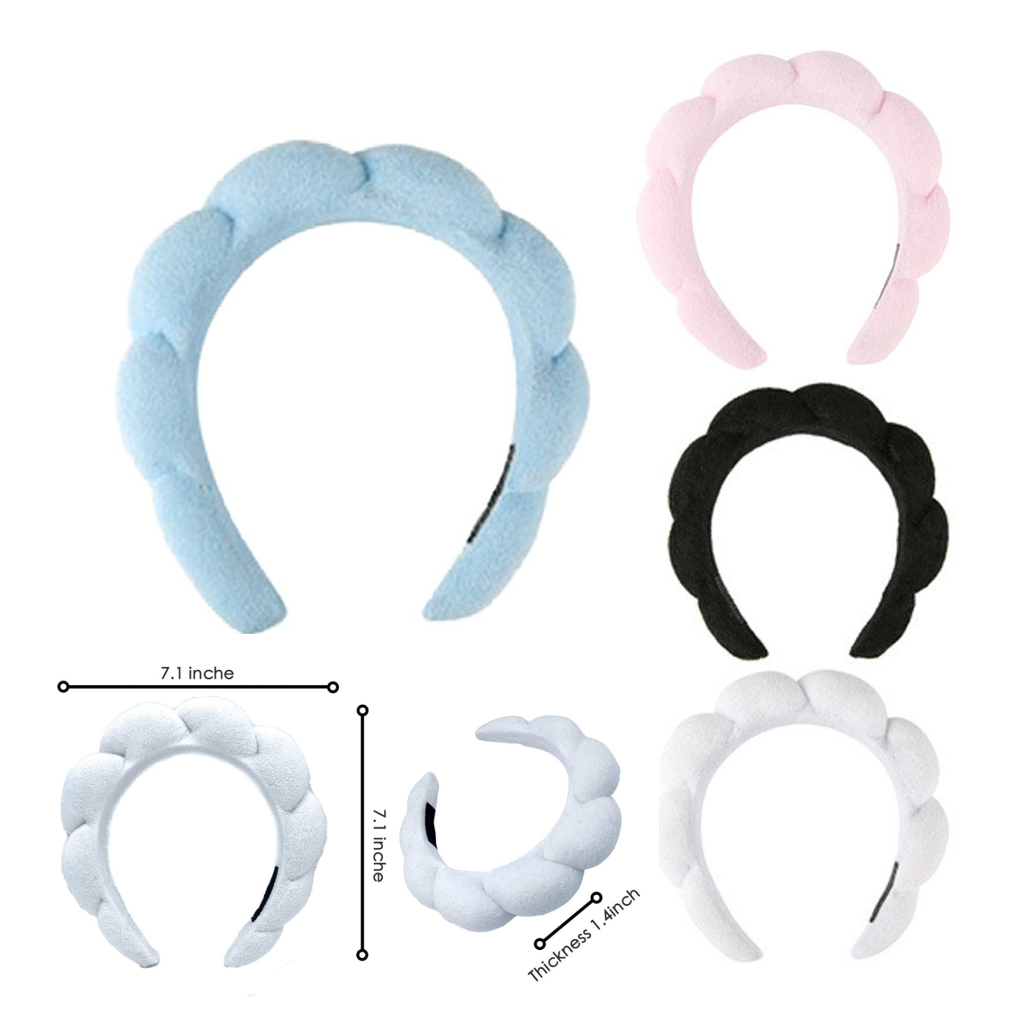 Spa Headband Sponge Wash Face Makeup Yoga 2