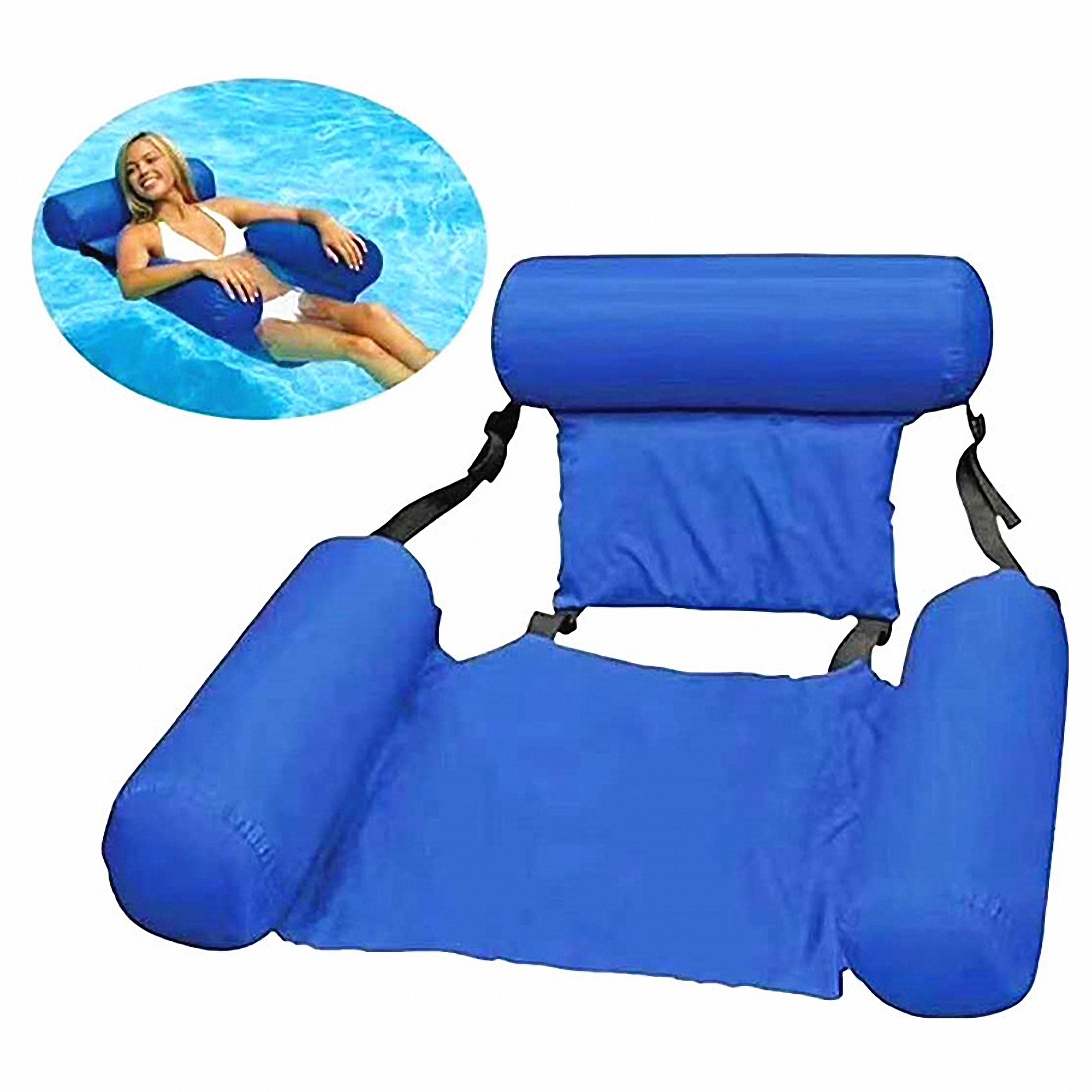 Inflatable PVC Backrest Pillow 3