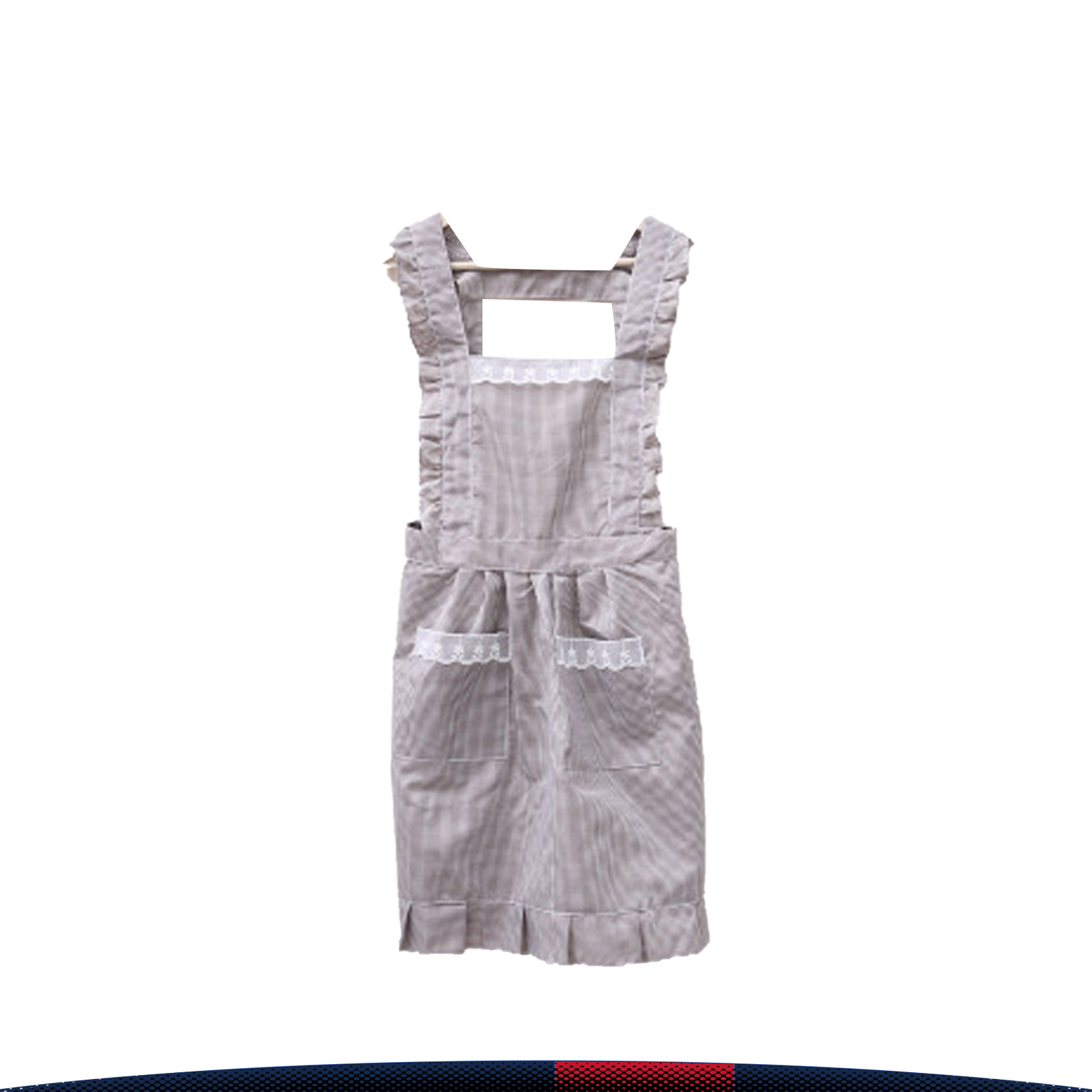 Household Lace Edge Apron 5
