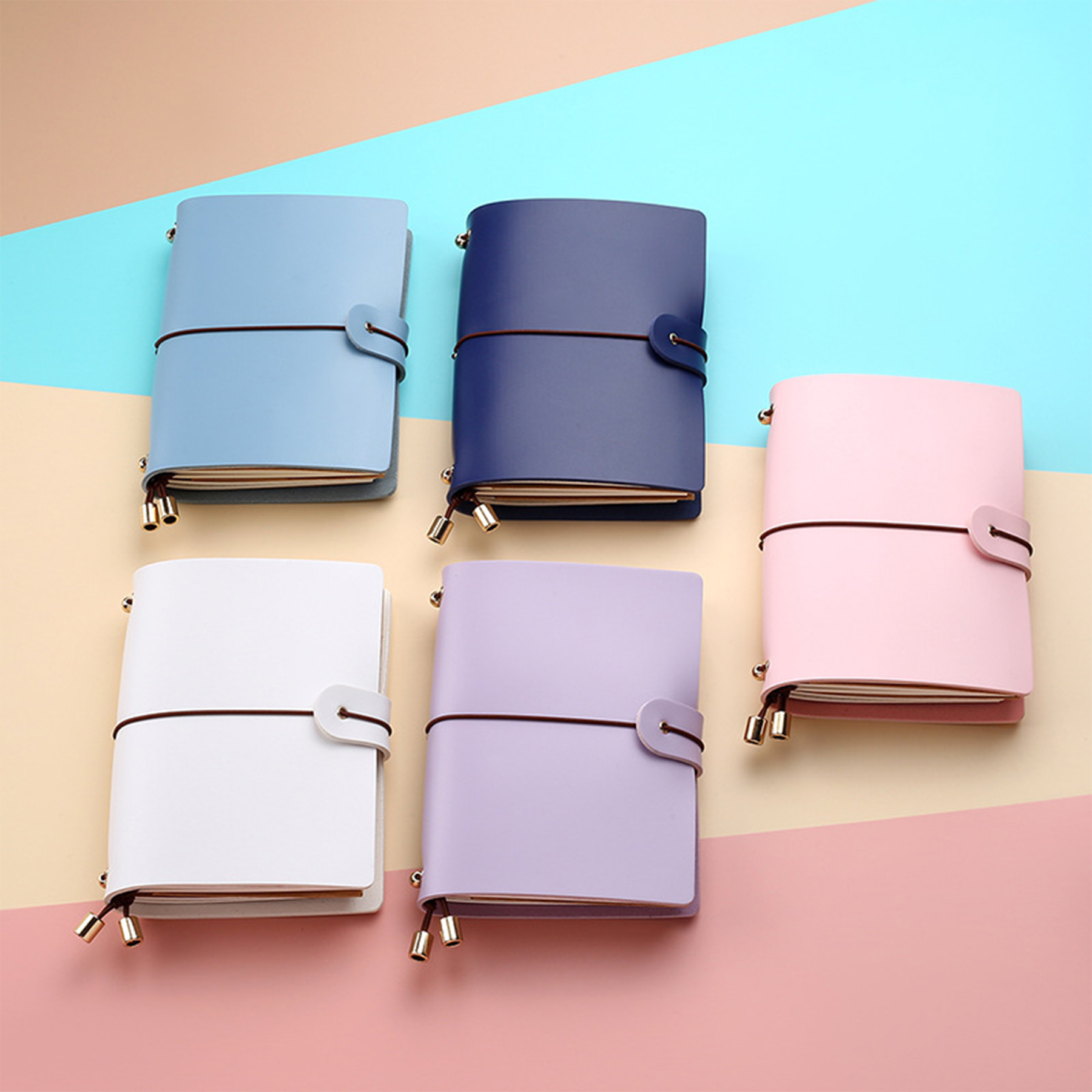 PU Leather Strap Notebook 5