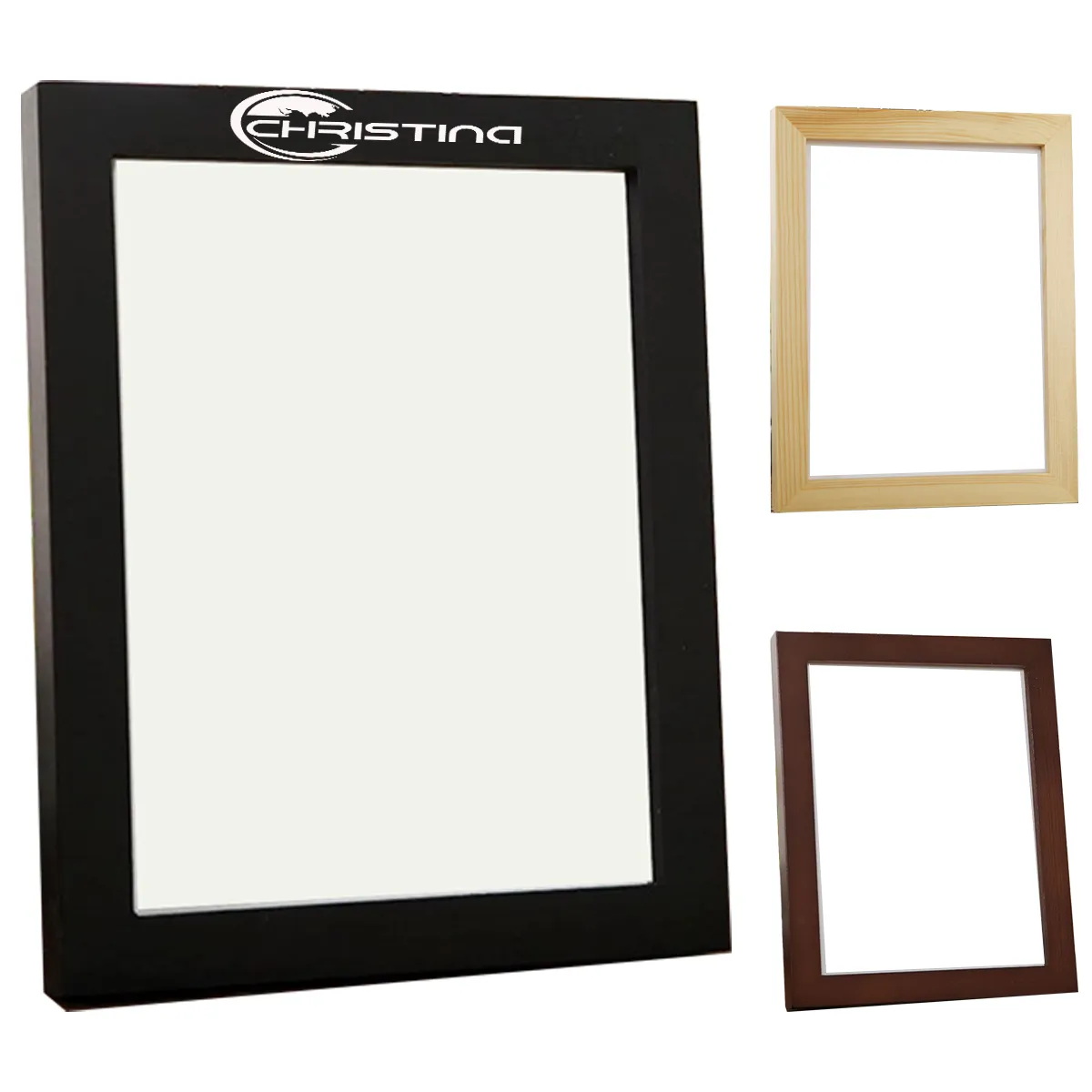A4 Upright Durable Desktop Decoration Pine Picture Frames 1