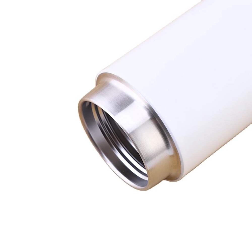 18 Oz Stainless Steel With Wood Vacuum Insulated Bottle, custom water bottle with logo imprint 4