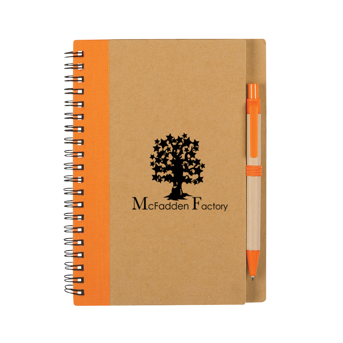 Eco-Inspired Spiral Notebook & Pen 2