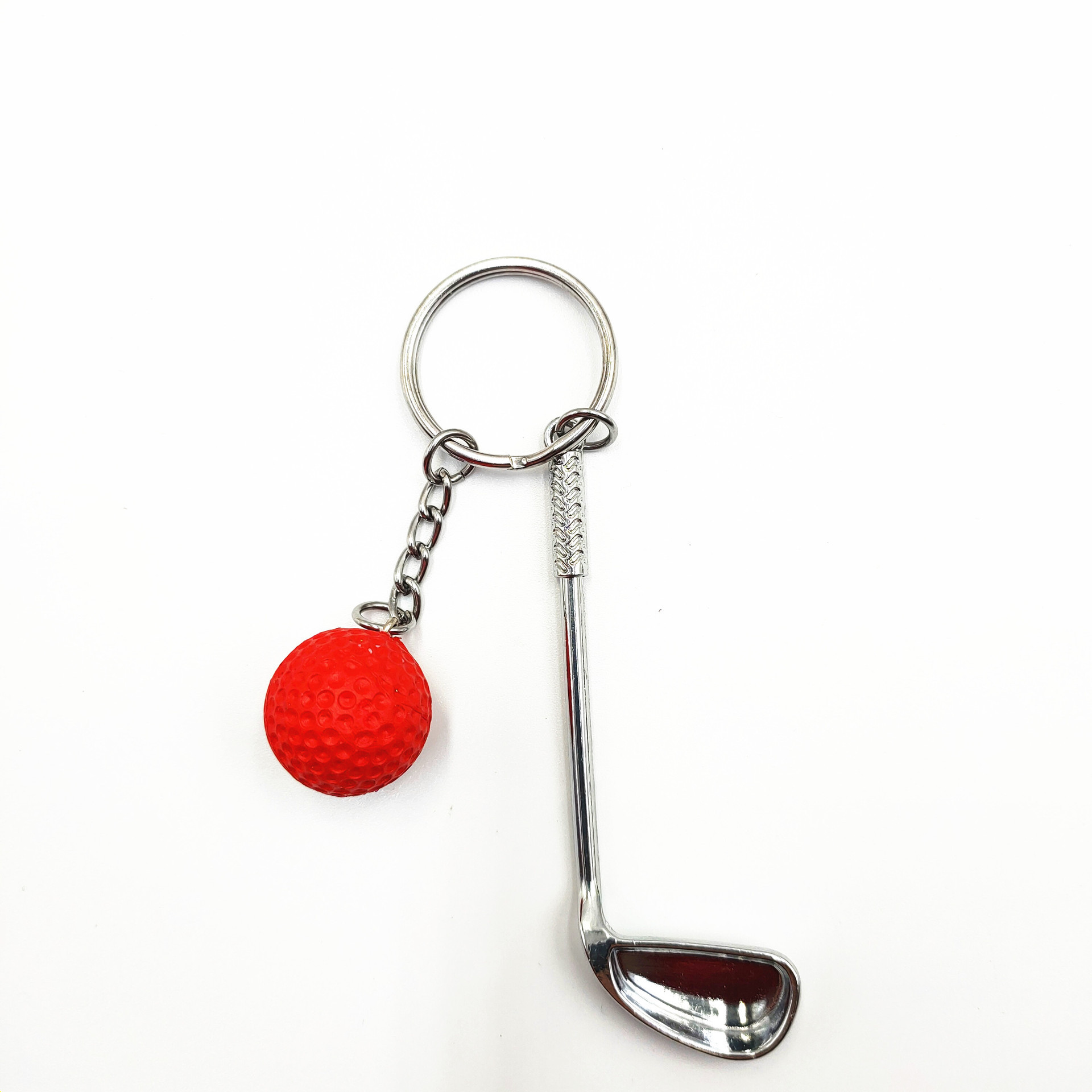 2 in 1 Golf Metal Keychain 10