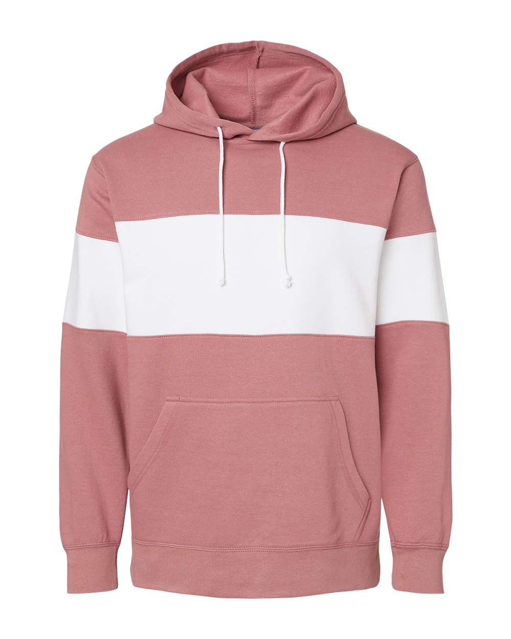 Unisex Classic Fleece Colorblocked Hooded Sweatshirt - 22709 10