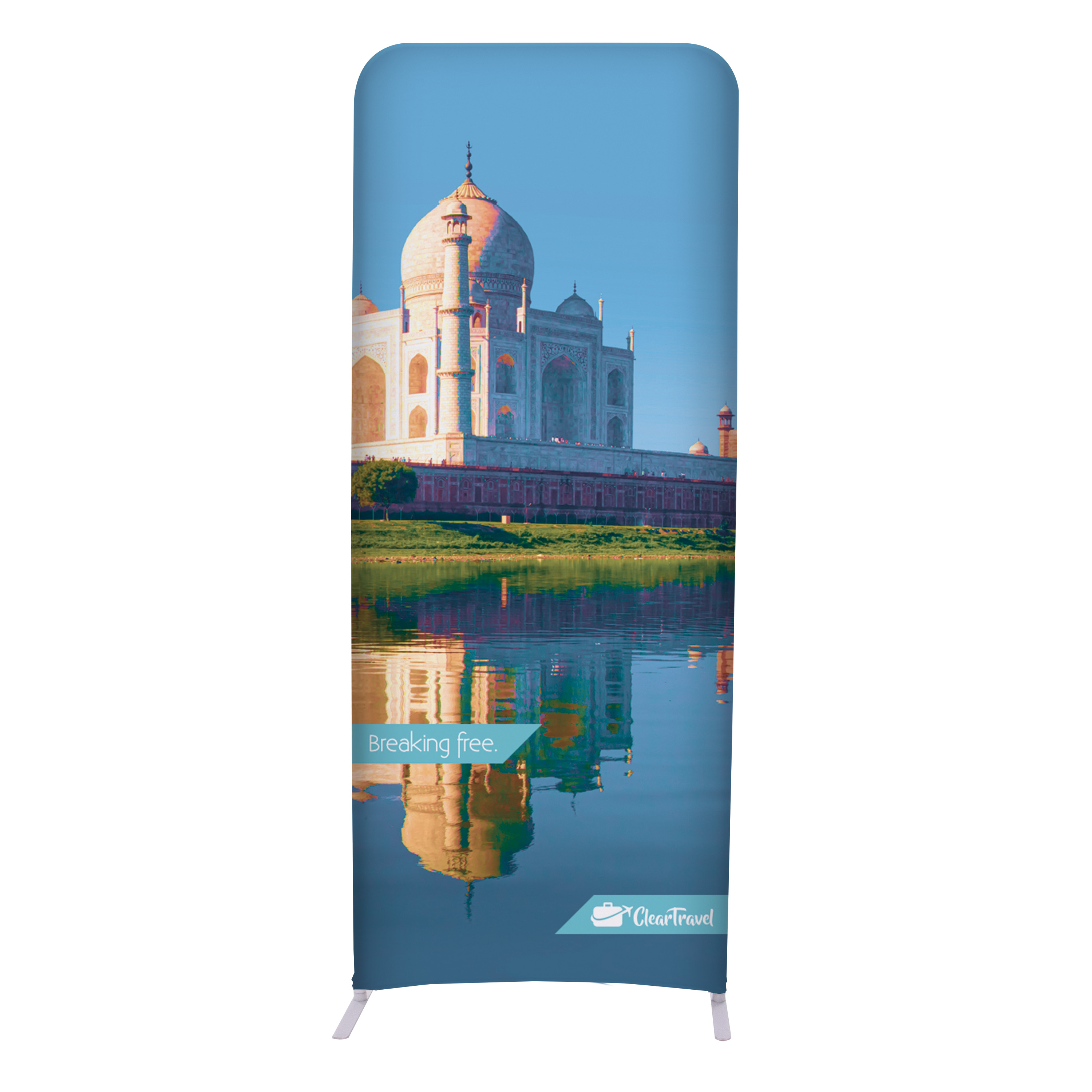 3'W x 90"H EuroFit Straight Wall Kit (Biodegradable Fabric) 2