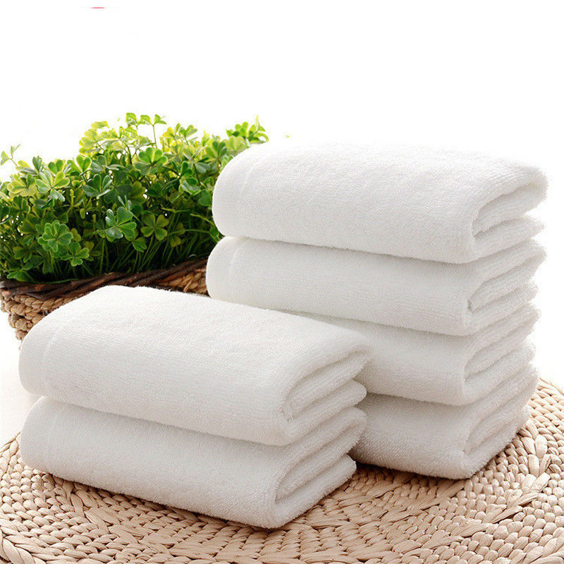 White Cotton Hotel/Bath Towels 5