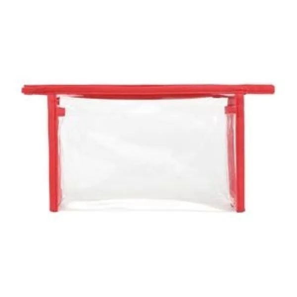 Clear Travel Security Toiletry Pouch 2