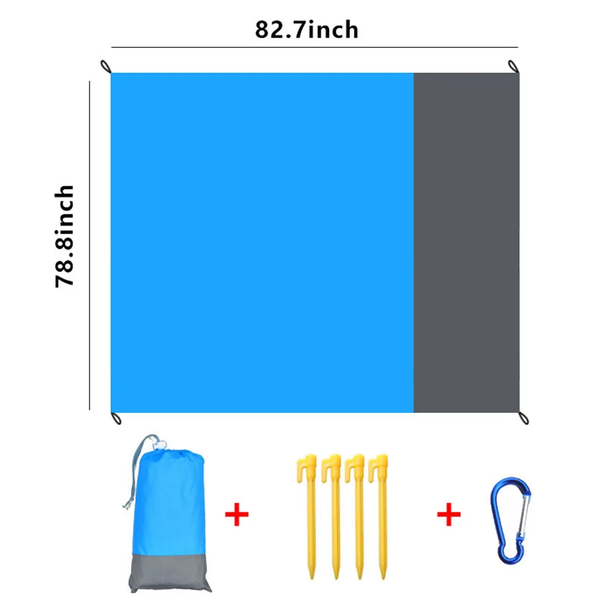 Oversized Waterproof Beach Blanket Outdoor Picnic Mat 7