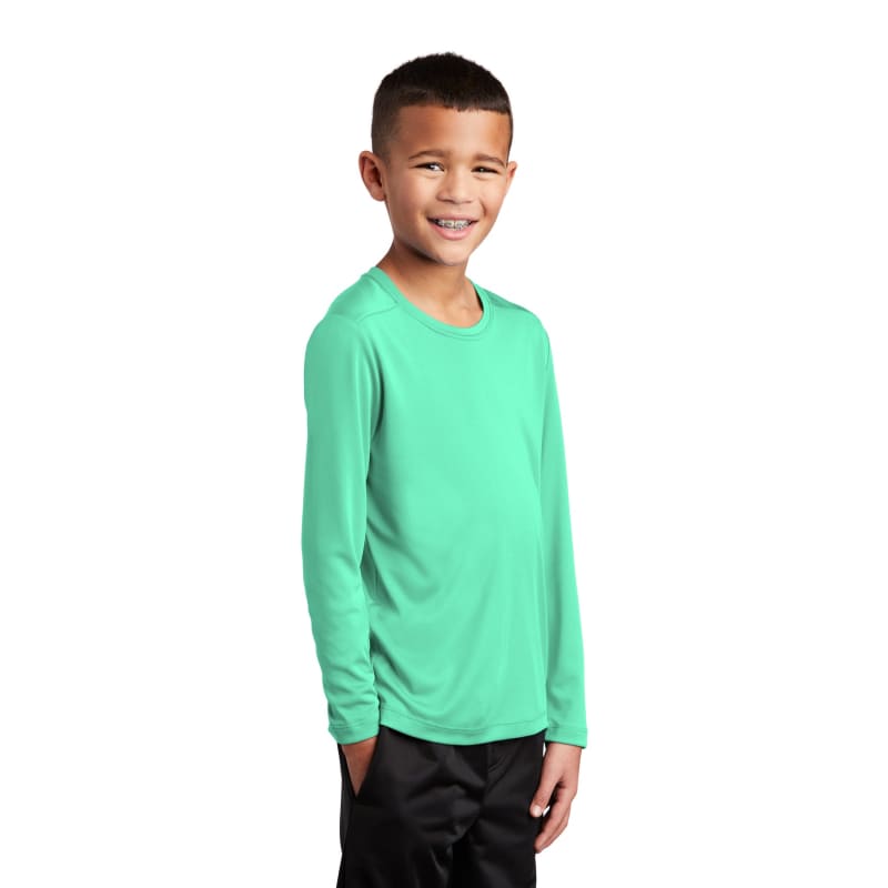 Sport-Tek Youth Posi-UV Pro Long Sleeve Tee. 32
