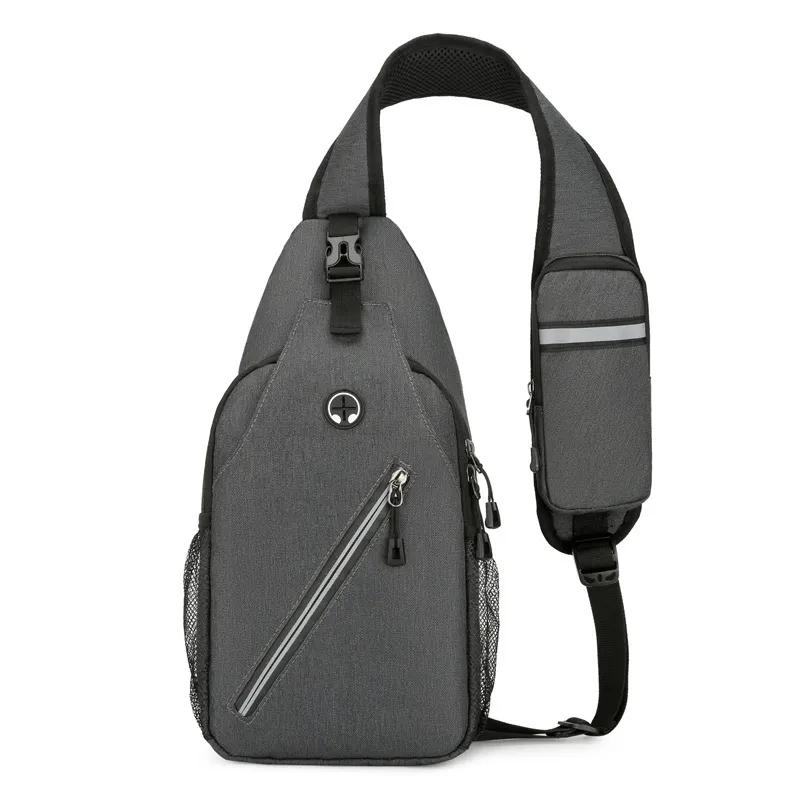 In Stock Crossbody Sling Bag Travel Hiking Chest Bag 5