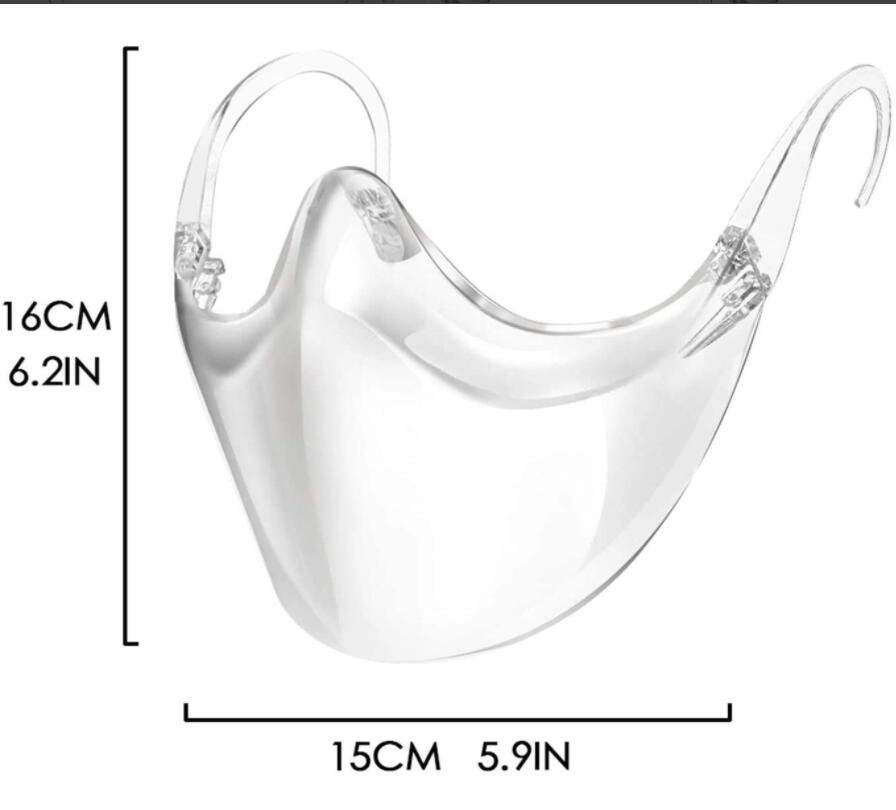 Reusable Clear Face Masks 3