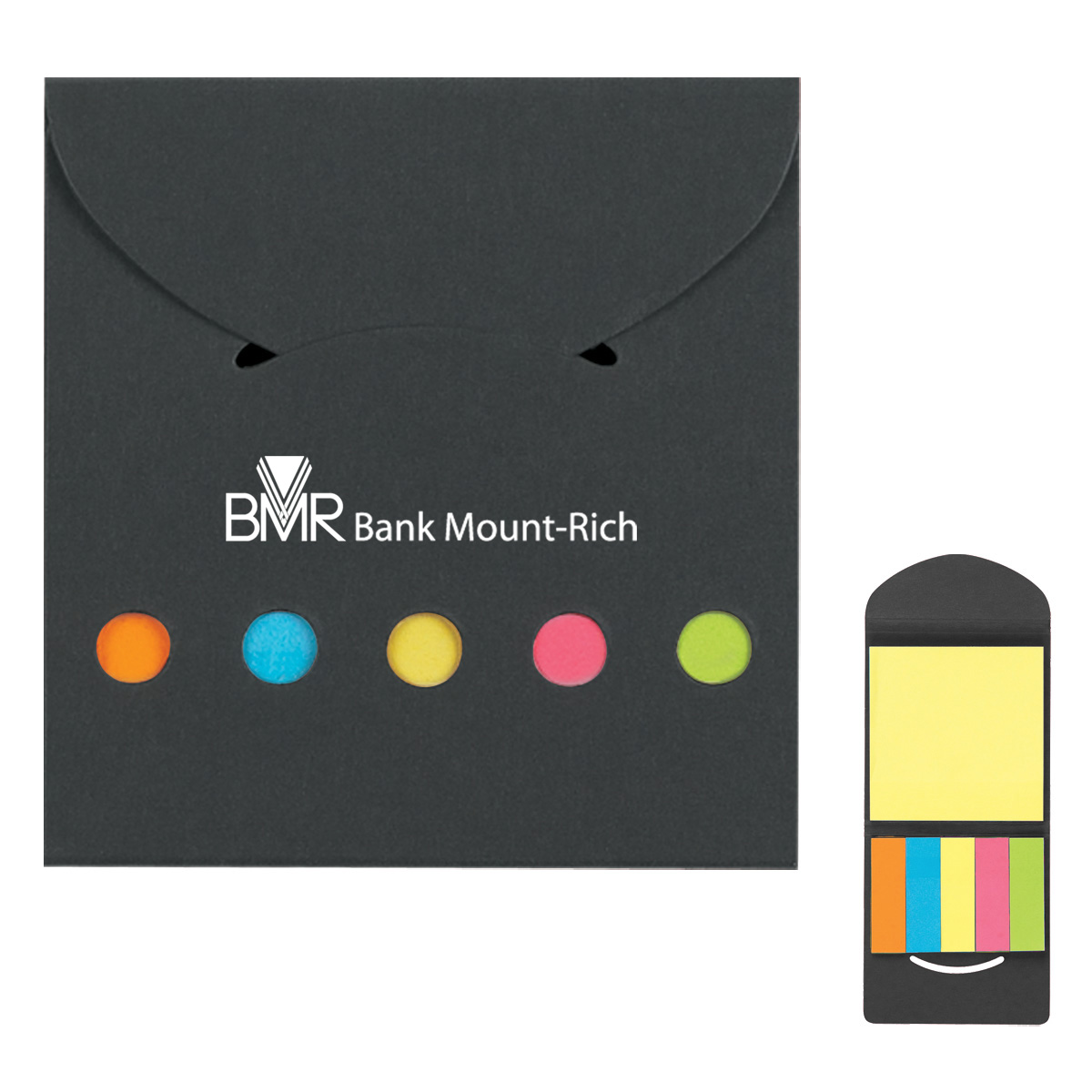 Sticky Notes And Flags In Pocket Case 15