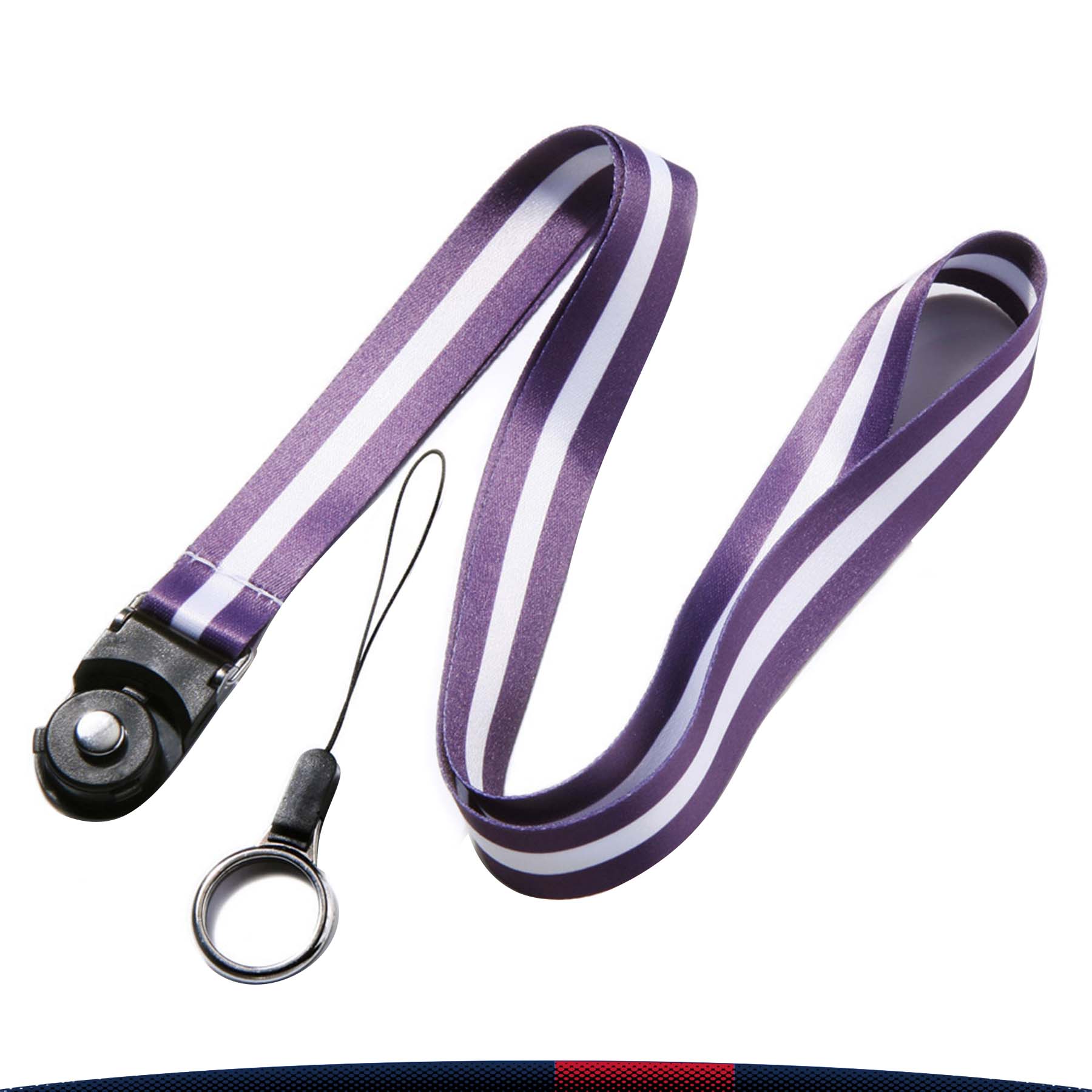 Stripe Neck Lanyard 4
