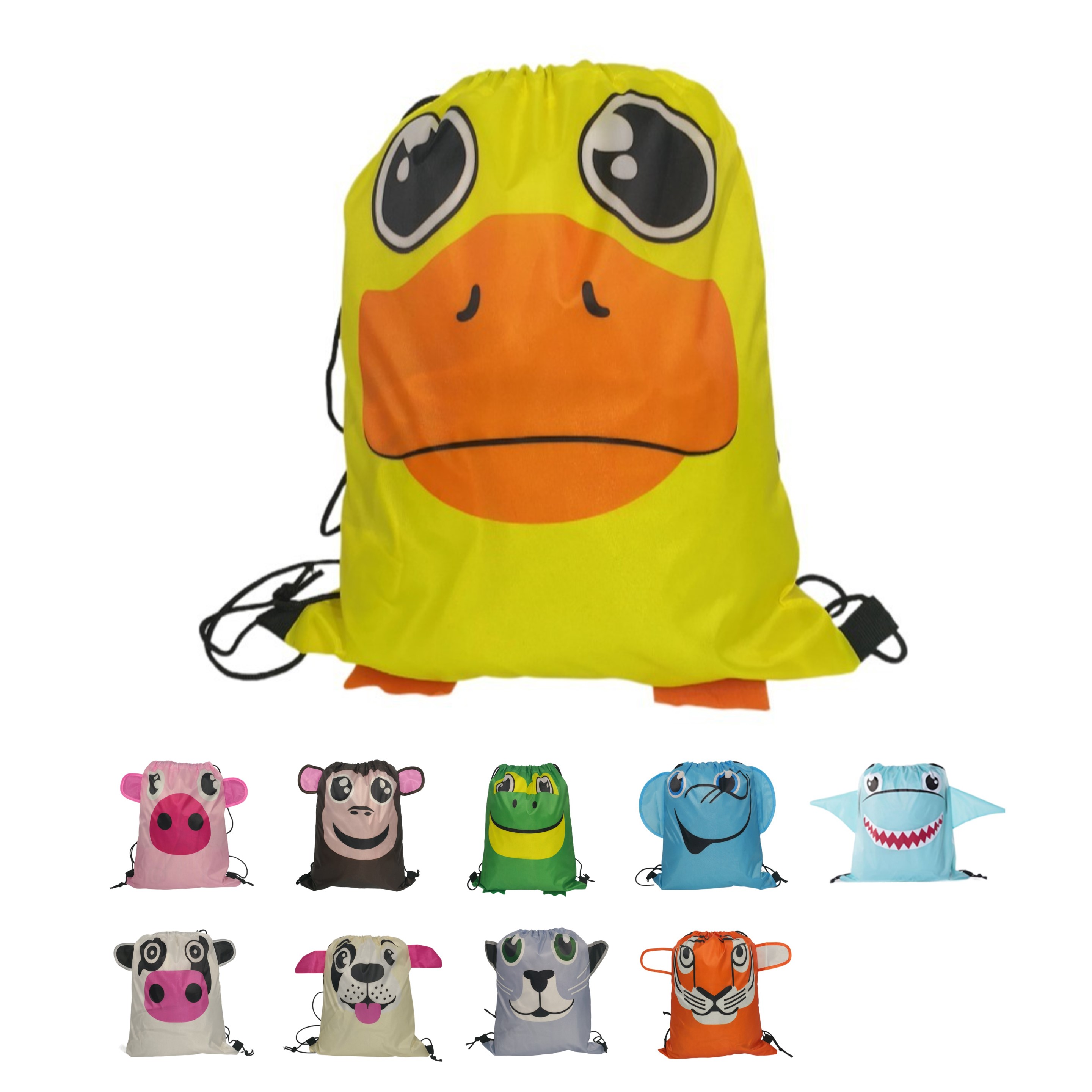 Custom Animal Shaped Drawstring Bag 11