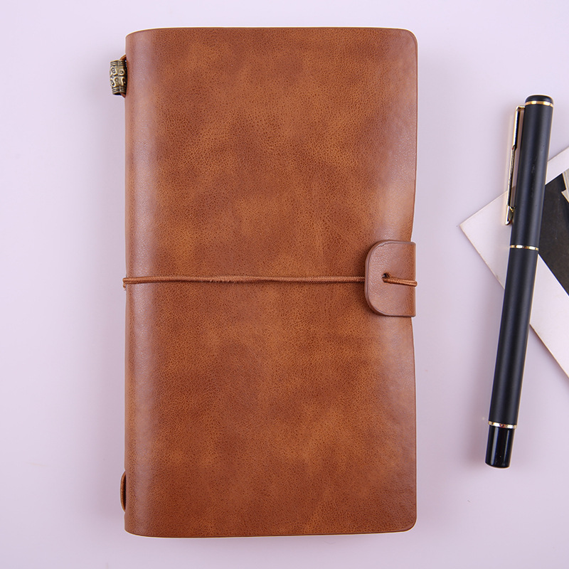 A6 Size Leather Travel Retro Journal Book 3
