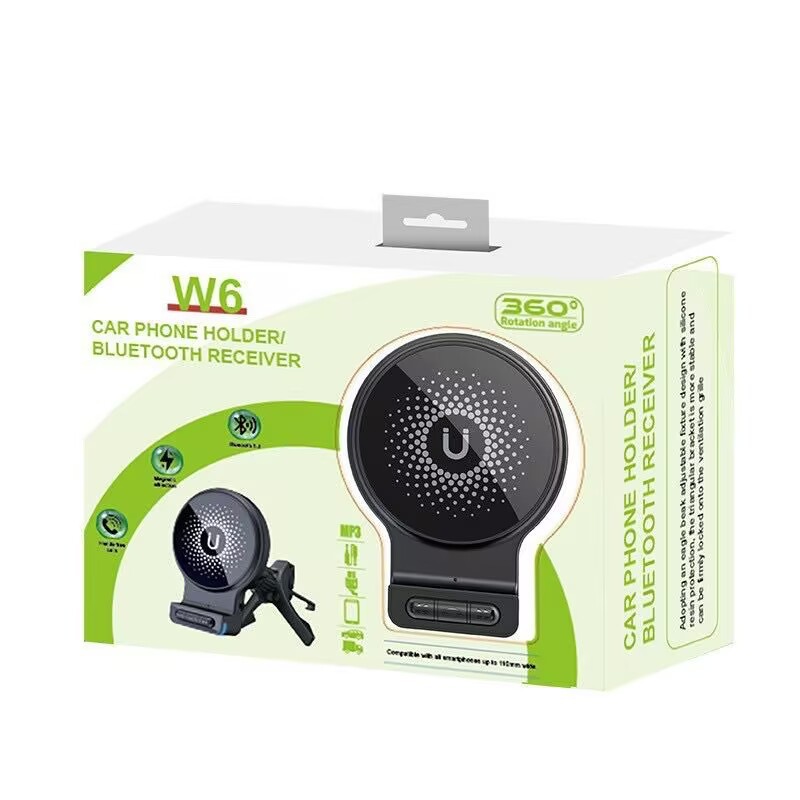 Magnetic Wireless Car Mount Charger 5