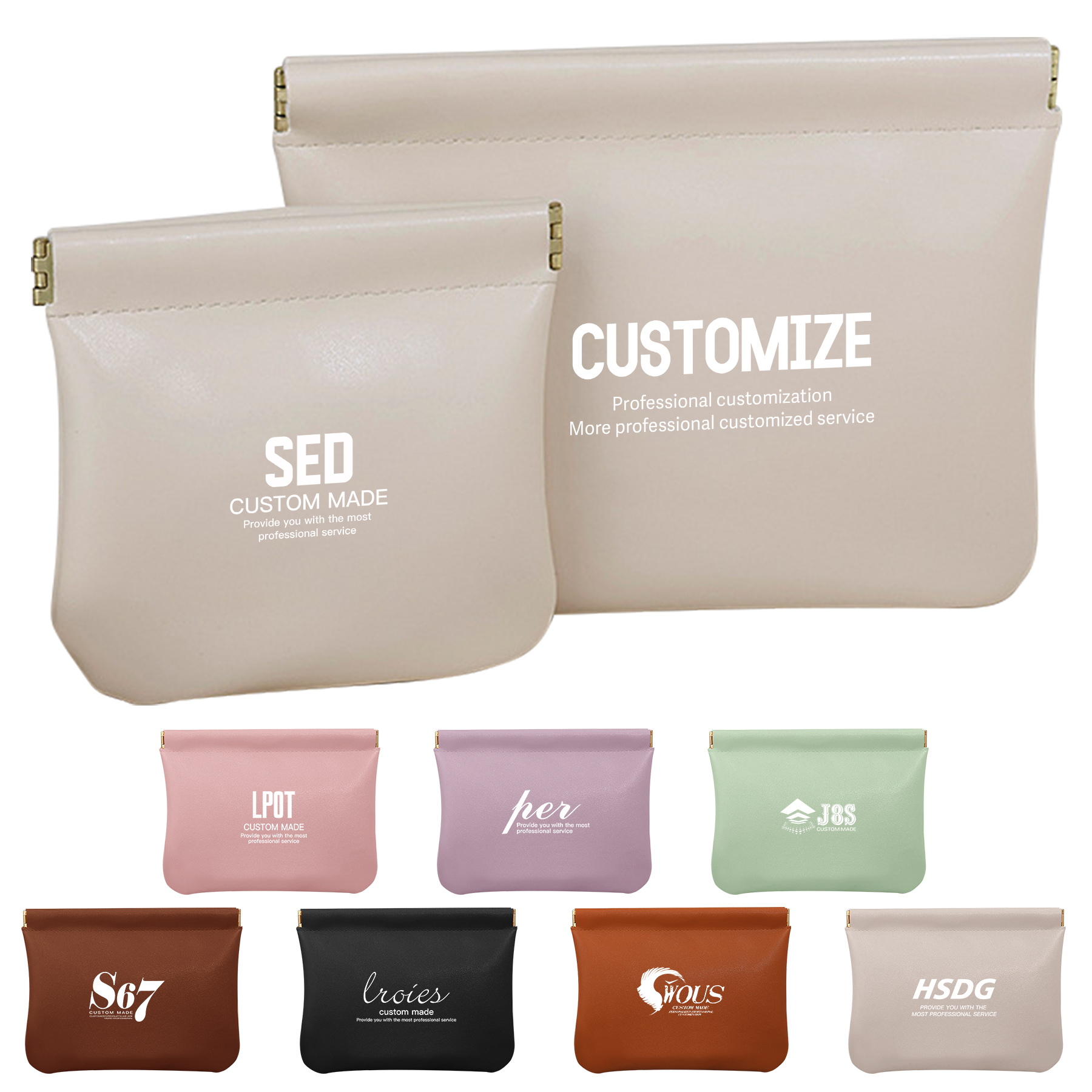 Portable Squeeze Magnetic Coin Purse 3