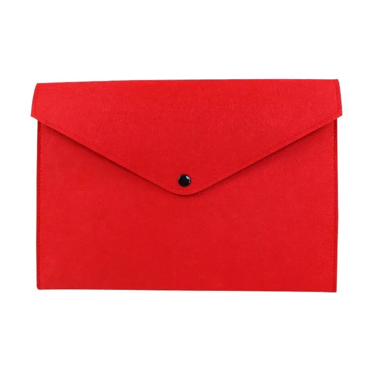Felt A4 Document Bag 12.99x9.06 Inch Waterproof Design 16