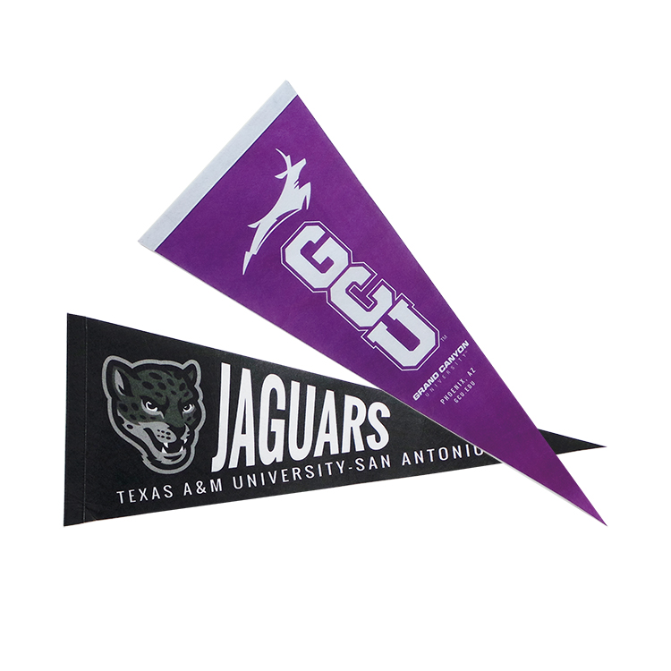 Free Shipping Felt Promotional Pennant Flag 7