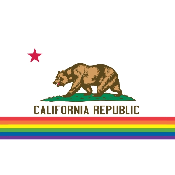 California Pride Flag 3