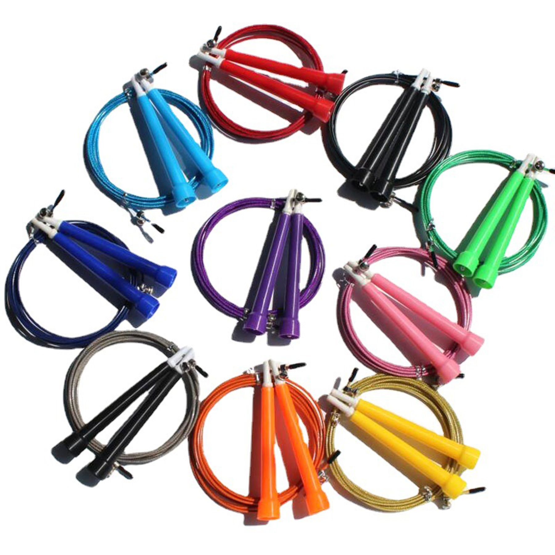Weighted Wire Sports Jumping Rope 2