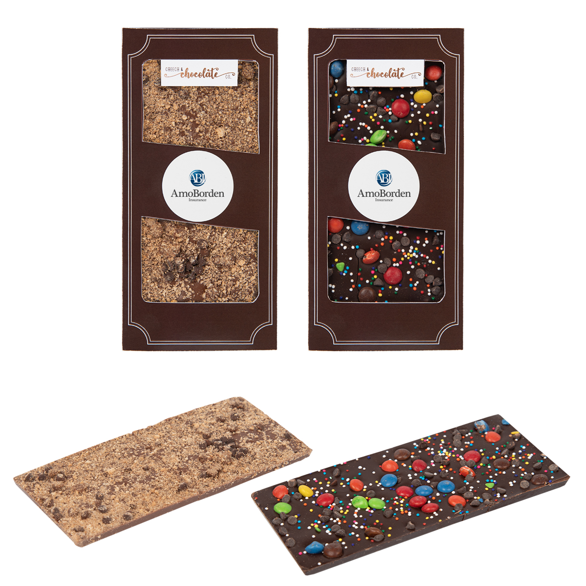 Gourmet Chocolate Bar In Card Box