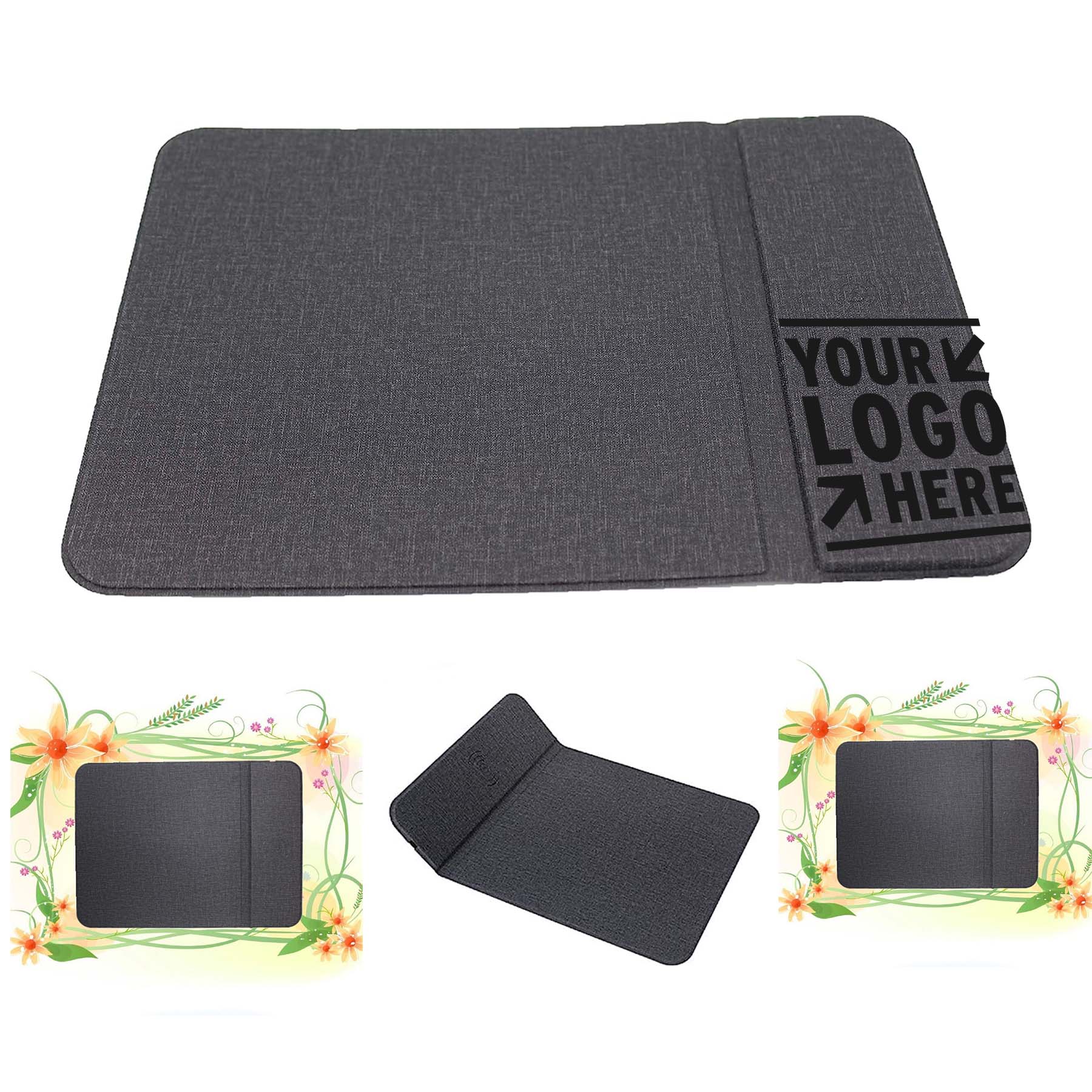 Mouse Pad with Wireless Charger 2