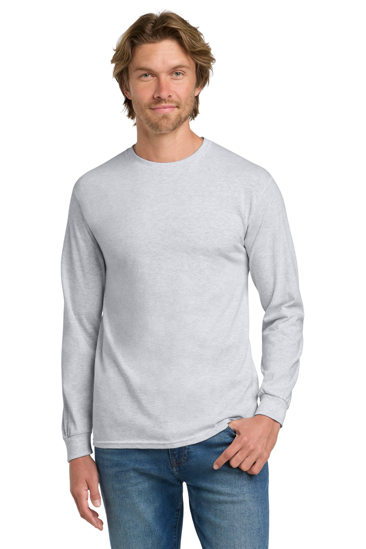 Gildan - Heavy Cotton 100% Cotton Long Sleeve T-Shirt. 5400 155