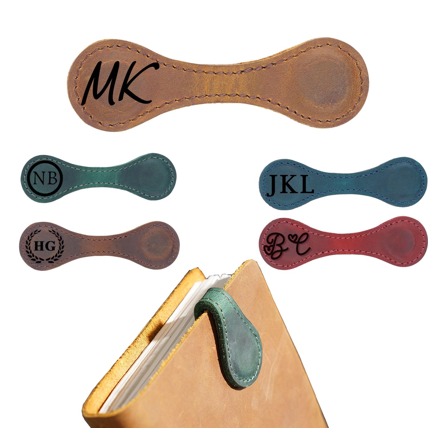 Leather Bookmark 1