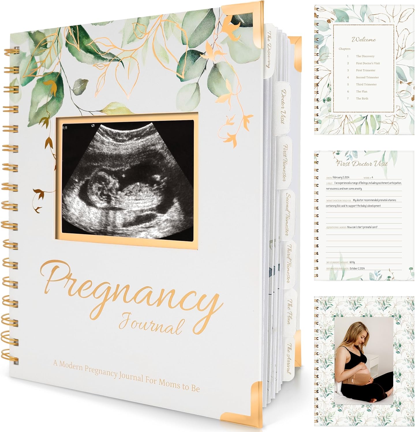 90 Pages Hardcover Pregnancy Memory Book 2