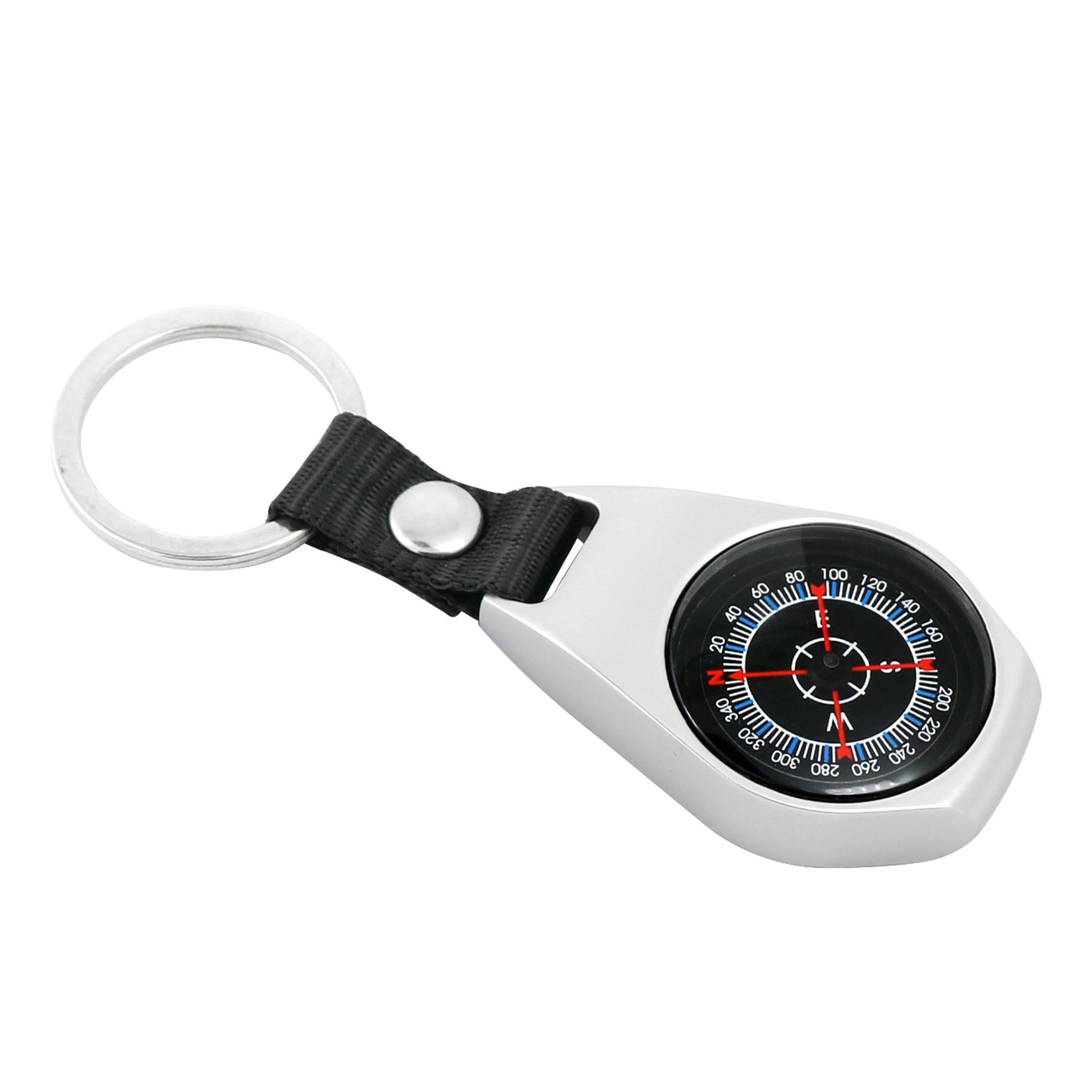 Zinc Alloy Carabiner Compass 2
