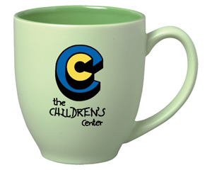 15 oz. Green Bistro Matte Pastel Mug
