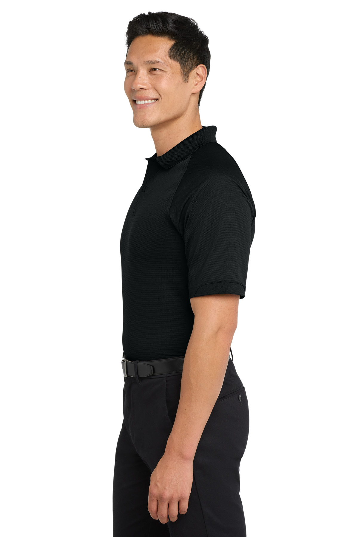 Port Authority Tall Dry Zone Ottoman Polo. TLK525 1