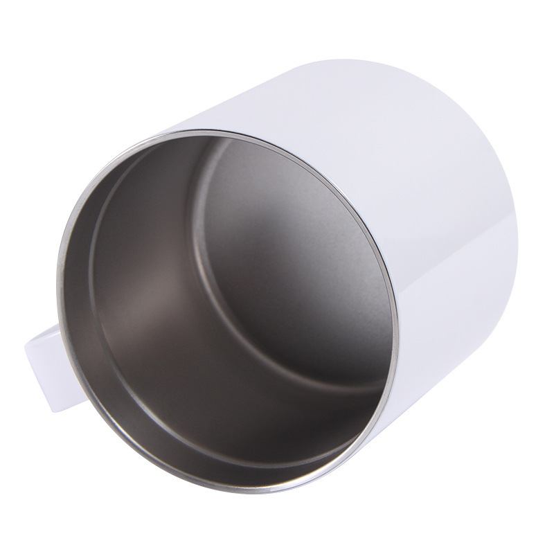 Durable Metal Stainless Steel Outdoor Drinking Water Cup Coffee Mug With Handle 3