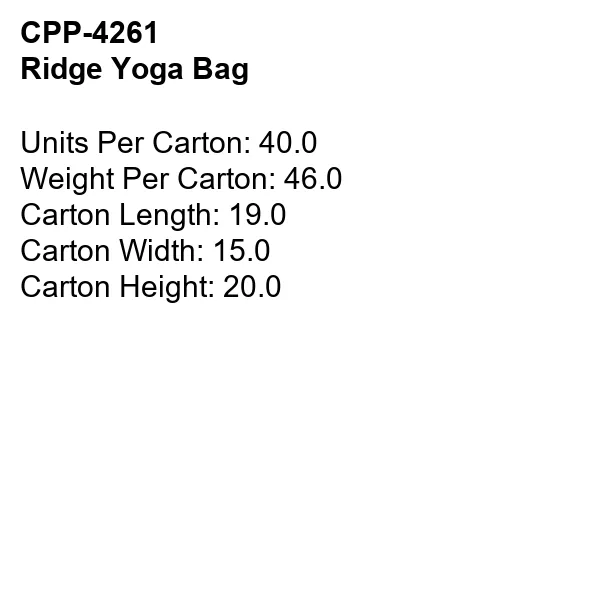 Ridge Yoga Bag 10